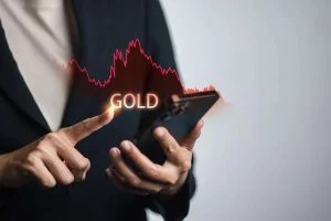 Gold and silver futures market trading analysis.